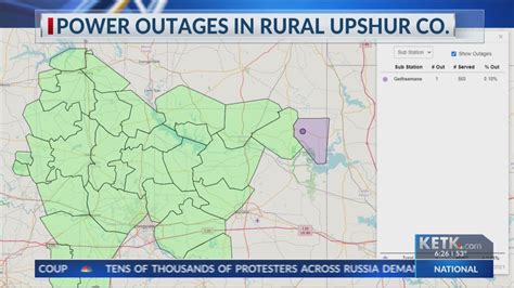 Upshur rural outage - Jun 21, 2023 · Upshur Rural said there are still a few areas with substantial damage receiving repairs, and other than that, crews are making their way to numerous smaller causes of outages in communities and towns. 